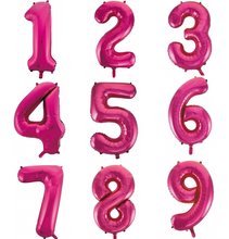 Load image into Gallery viewer, Number Balloons (86cm)