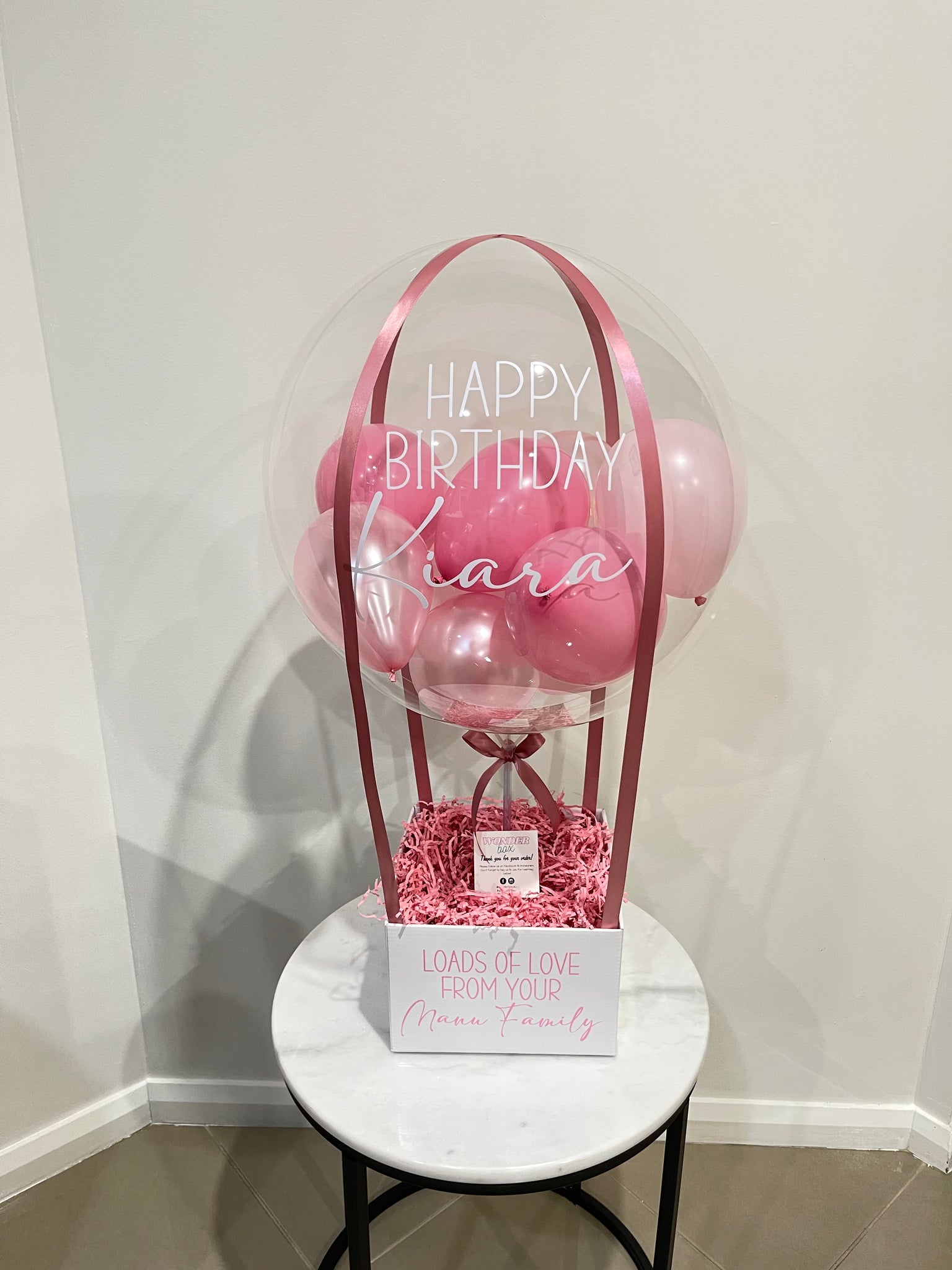 Custom hot air balloon deals